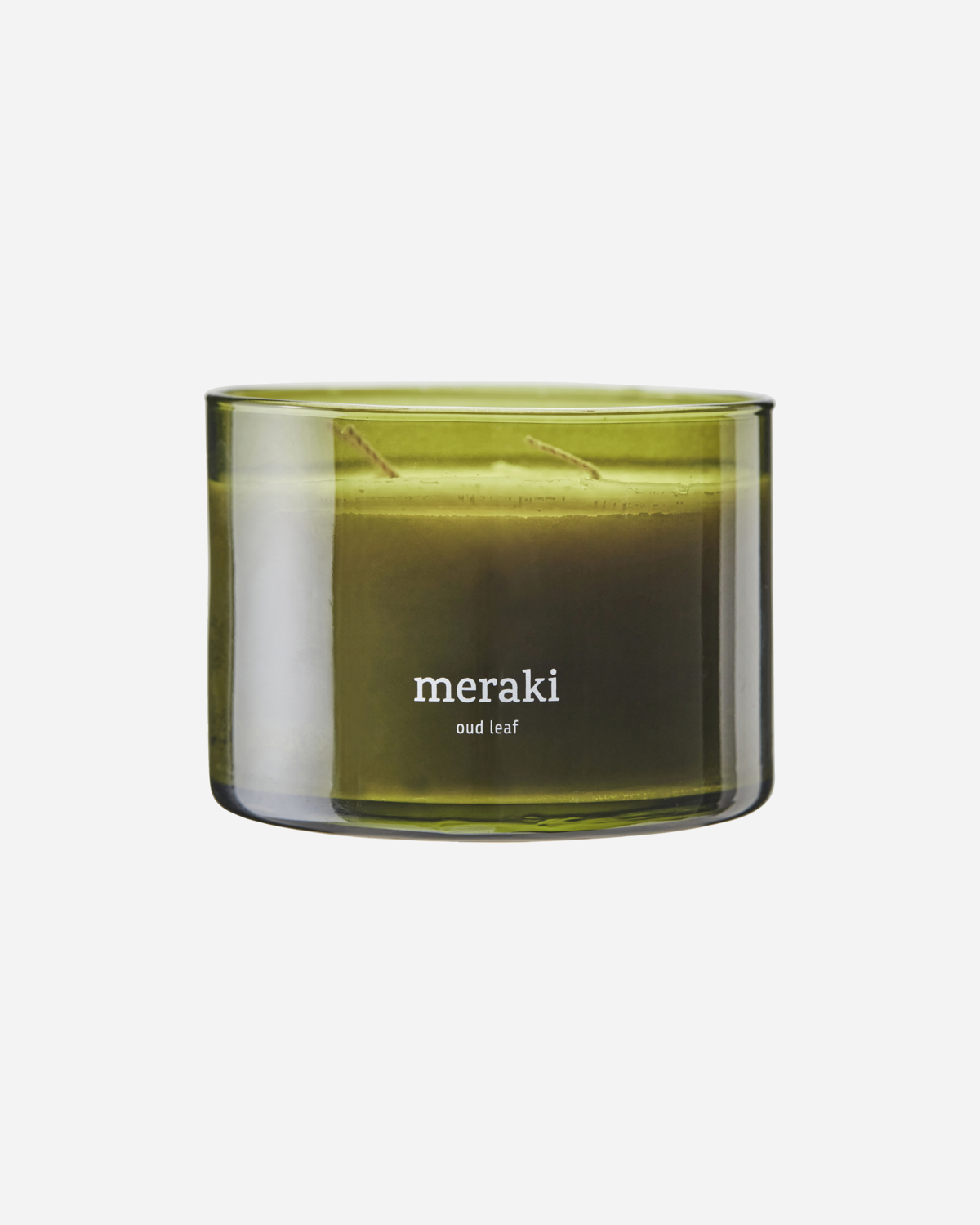 Meraki - Duftlys, Oud leaf, Grøn