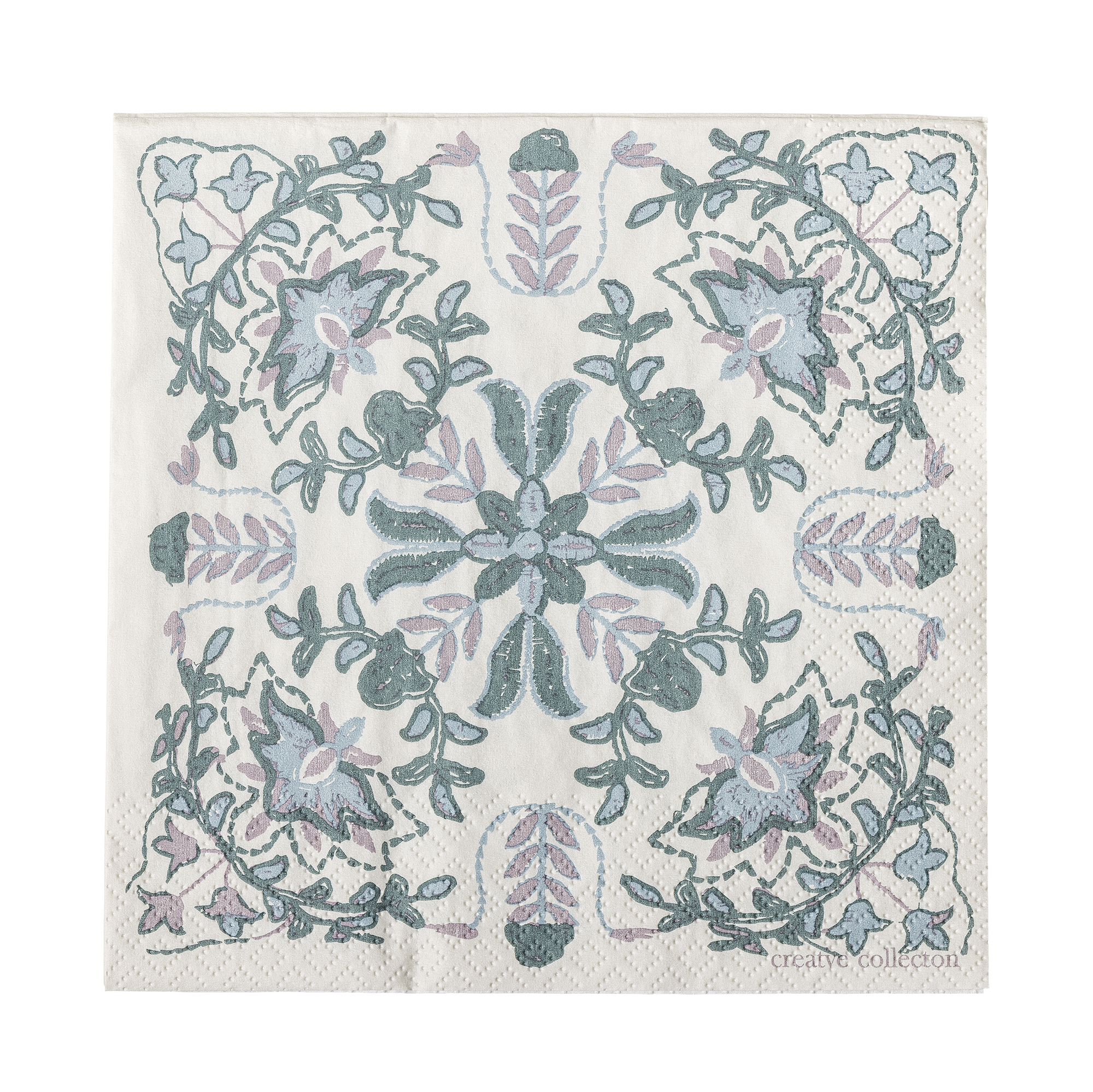 Bloomingville - Alvira Serviet, Blå, FSC®Mix, Paper, L33xW33 cm, Pack of 20