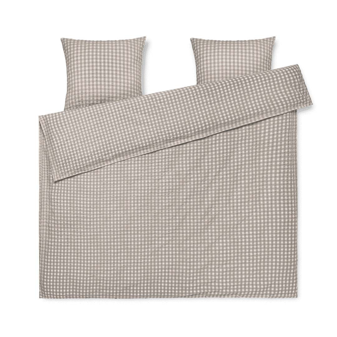 Bæk&Bølge Sengetøj 200x220 cm grå/birk Bæk&Bølge Sengetøj 200x220 cm grå/birk