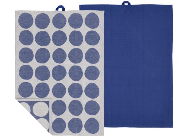 Södahl - Bubbles Viskestykke 50 x 70 cm 2 stk. Royal Blue