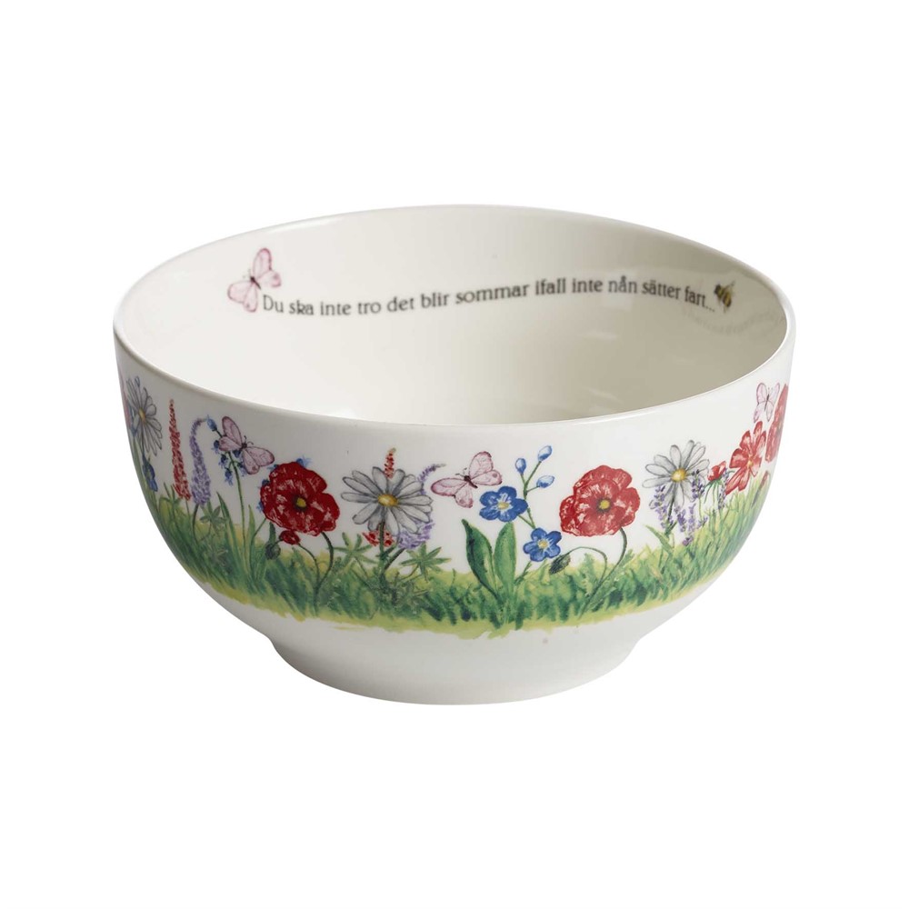 Nääsgränsgården - Bowl Summer, Ø13cm, H.6,5cm, 45cl