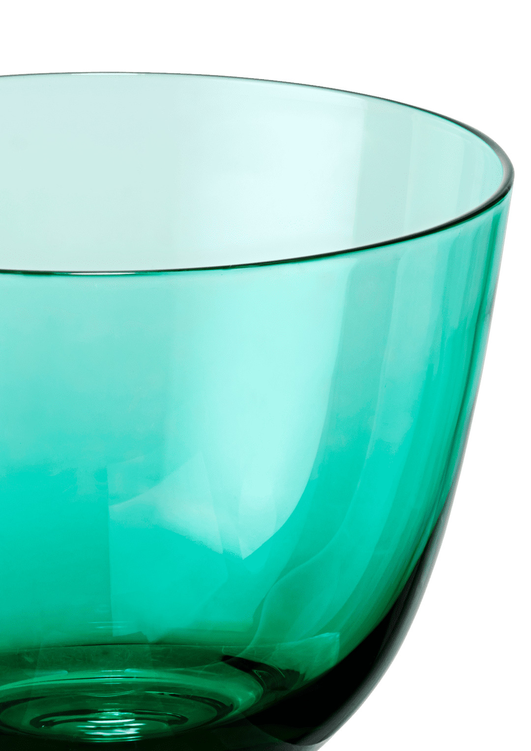 Flow Vandglas 35 cl emerald green