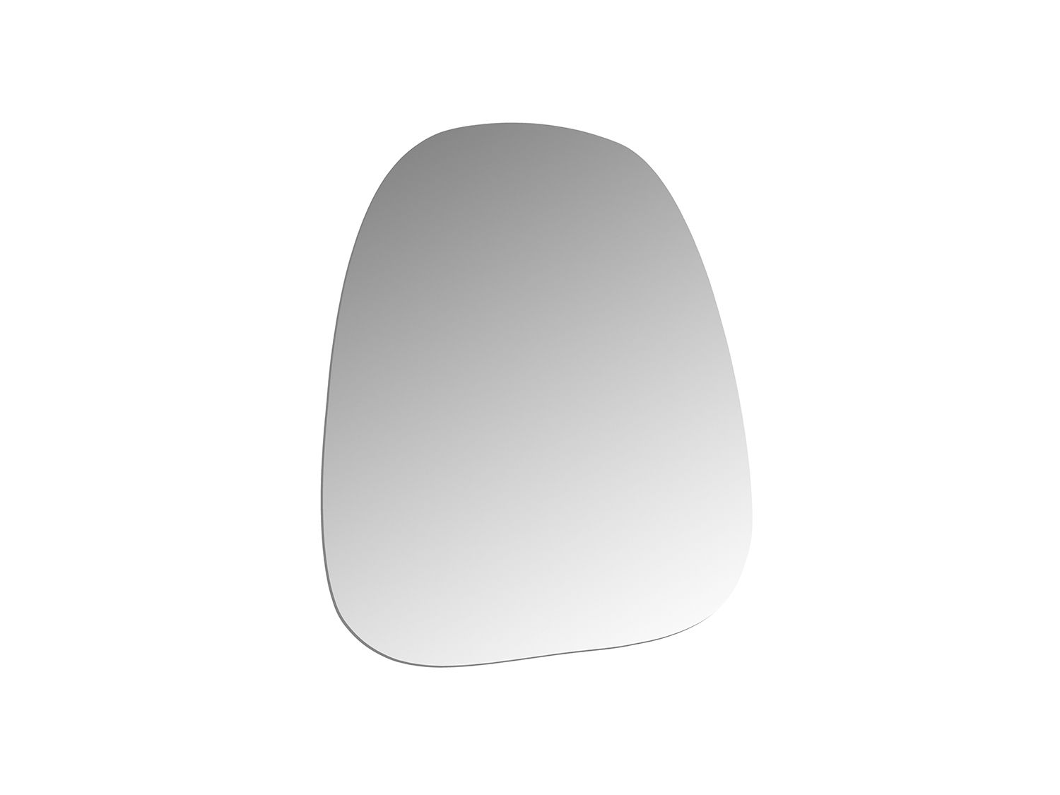 Still - Spejl 40 x 50 cm Sølv