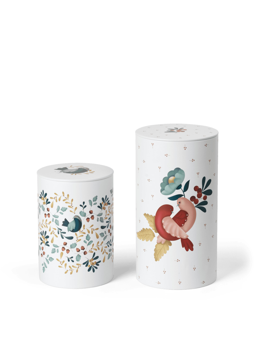 Grand Cru Cottage Opbevaringsdåse Ø10/Ø11 hvid med deko 2 stk. Grand Cru Cottage Opbevaringsdåse Ø10/Ø11 hvid med deko 2 stk.