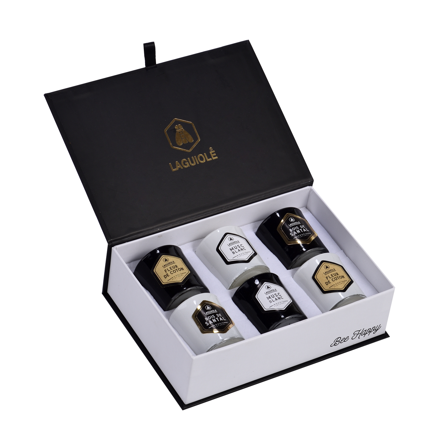 Laguiole - Mini duftlys 30g 6 stk gaveæske