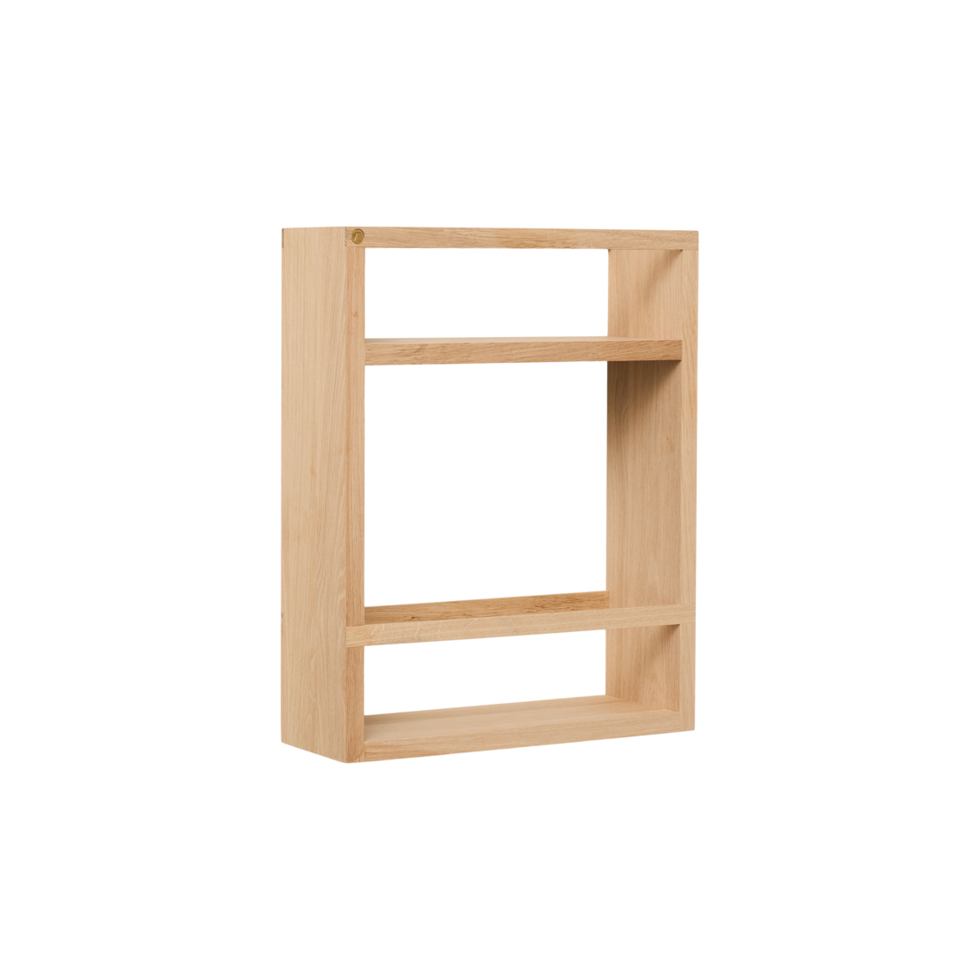 Andersen Furniture - Cube Hylde, L36xD12xH45 cm - 100% Massiv Eg