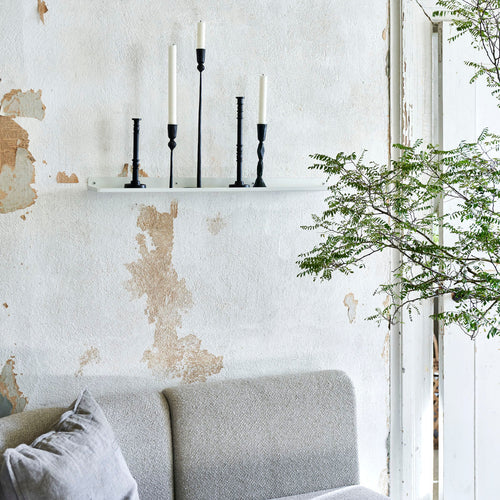 Hylde, Ledge, L:80 cm, Hvid