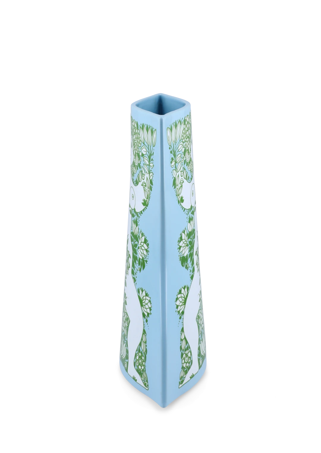 Wiinblad Nina Vase H28.5 cm lys blå/grøn