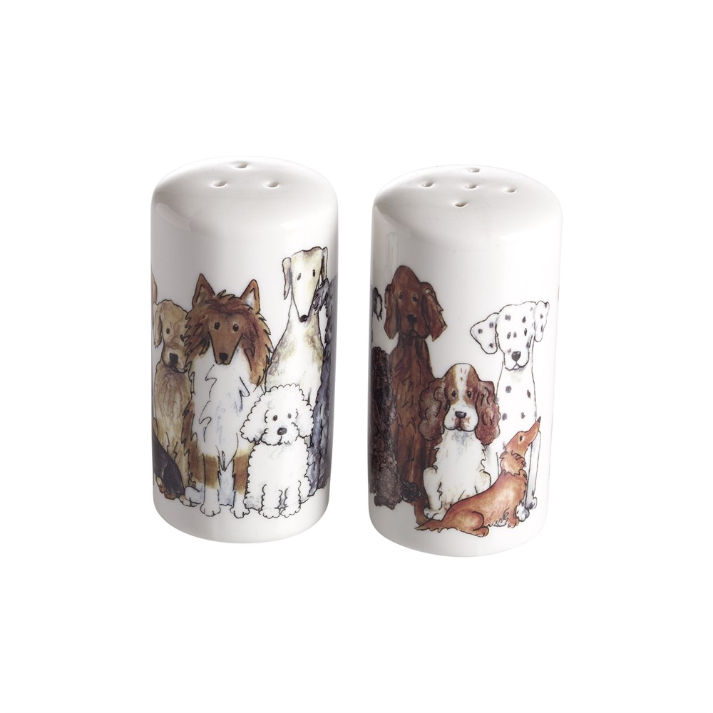 Nääsgränsgården - Salt/Pepper set Dog, H.8cm