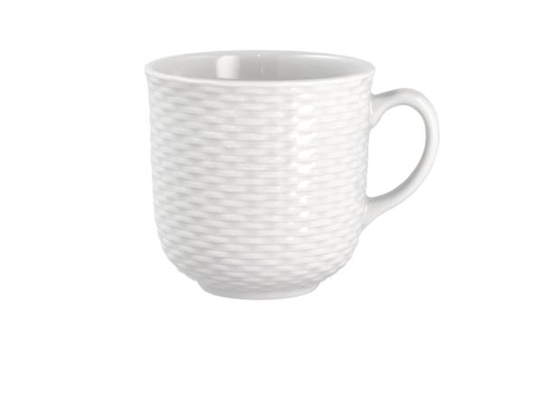 Pillivuyt Basket Krus Dia 9 x 9,4 cm 37 cl Hvid