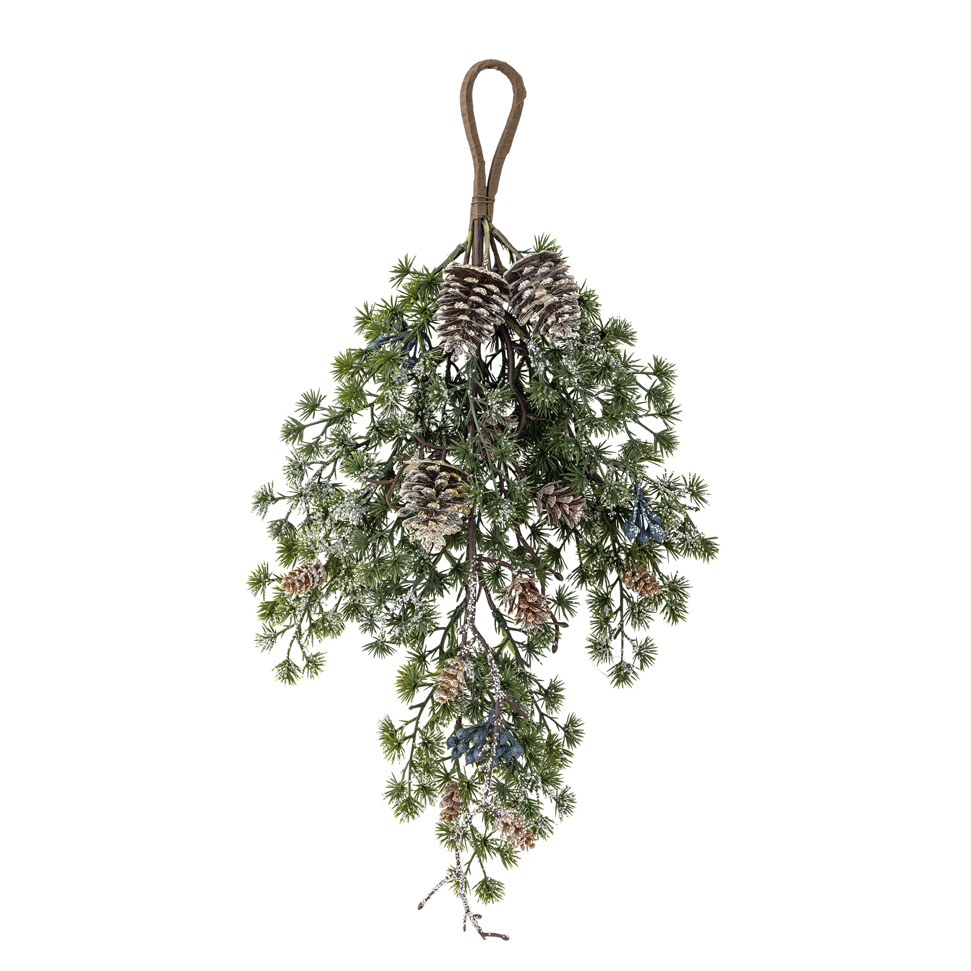 Bloomingville - Cedar Deko, Grøn, Kunstige Blomster, L46xH8xW23 cm