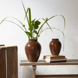 Knabstrup, vase, Natura, brun, 27 cm *