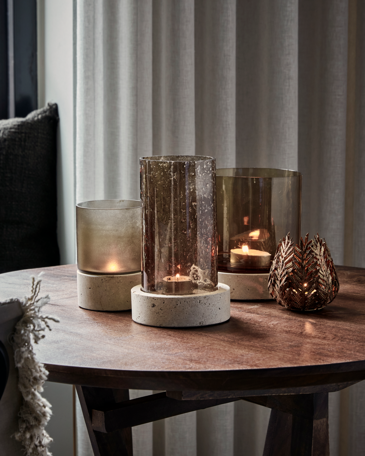 House Doctor - Lysestage, Rivo, Brun