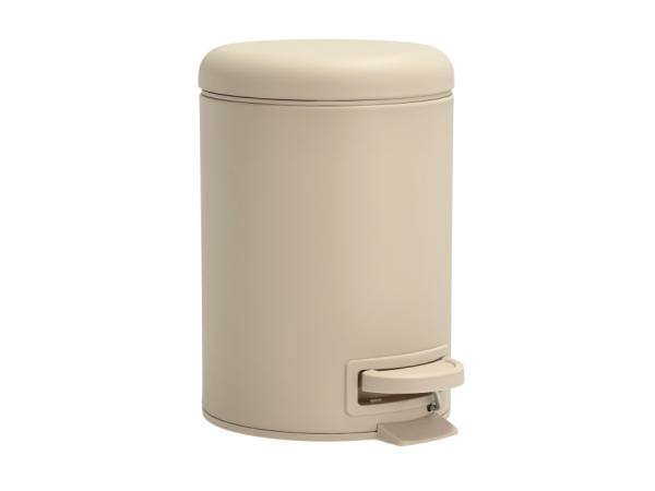 Södahl Mono Pedalspand Dia 17 x 25 cm 3 liter Beige