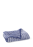 Juna - Nuance Håndklæde 70x140 cm mørk blå/hvid