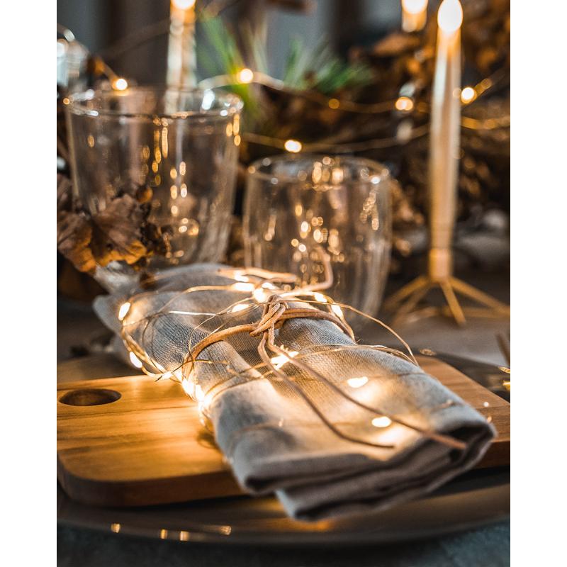 Knirke, 40L, Klar/Guld Knirke, 40L, Klar/Guld