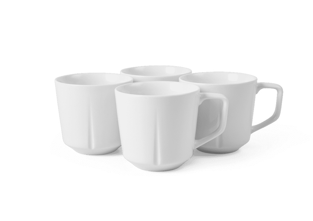 Rosendahl - Grand Cru Essentials Krus 30 cl hvid 4 stk.