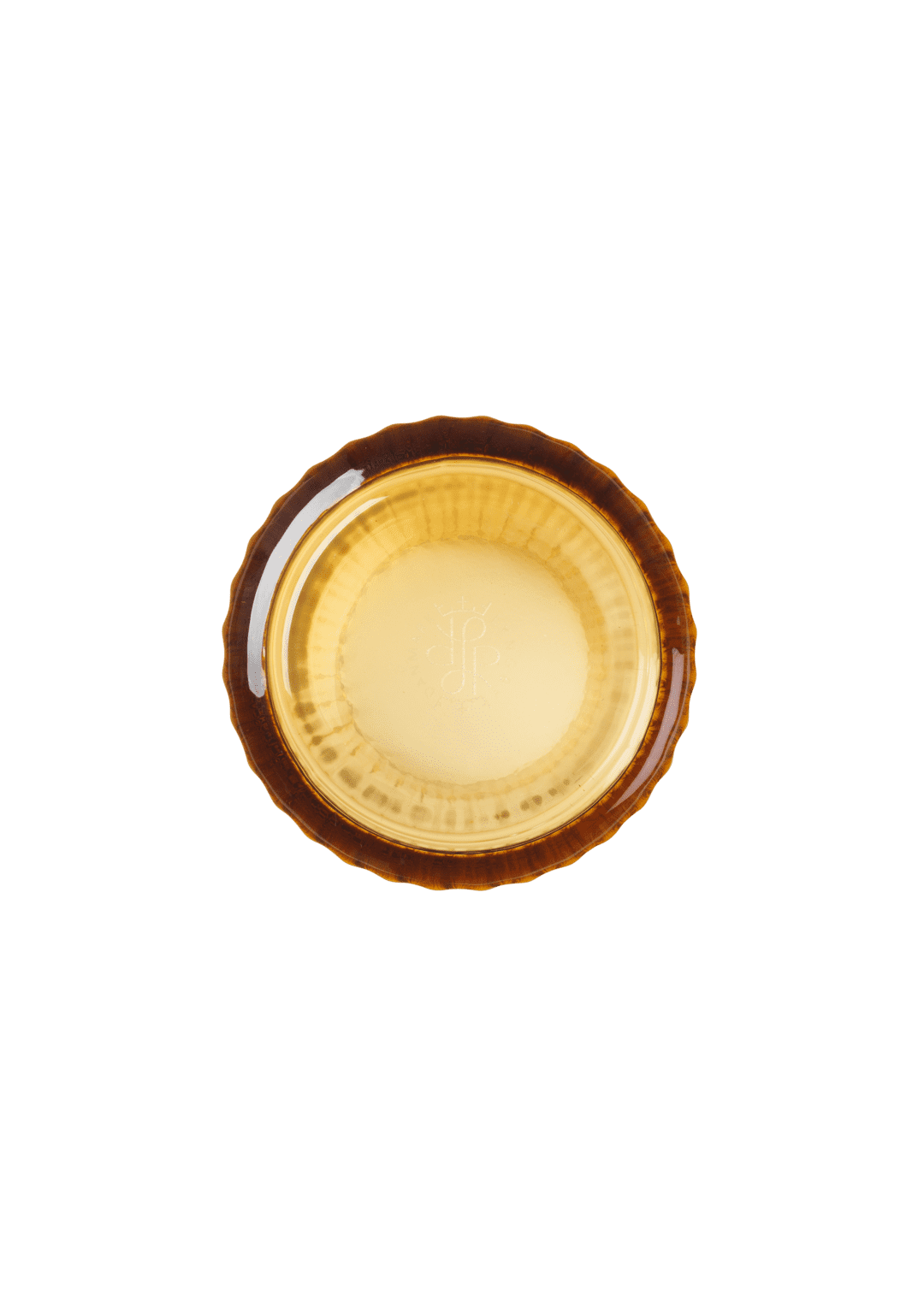 Lyngby Vase H15.5 cm Amber Mundblæst glas