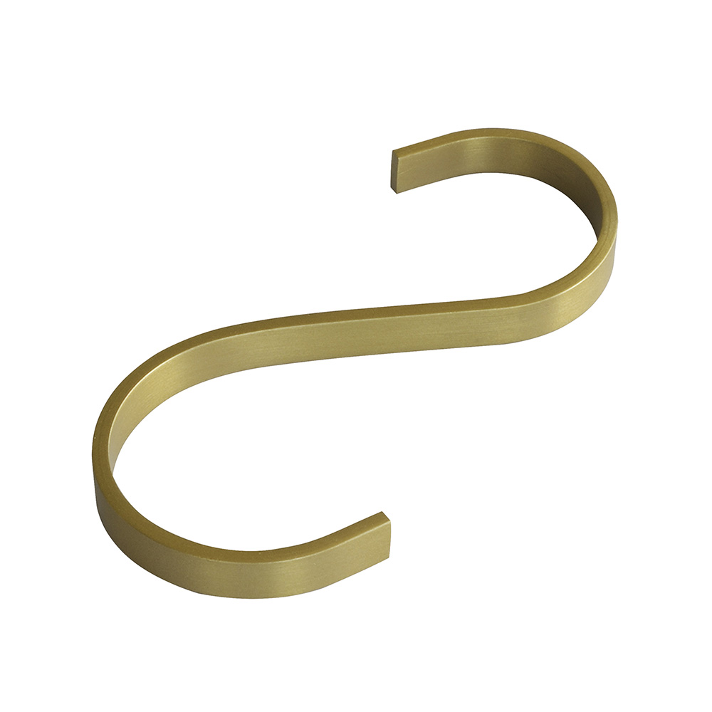 MOUD Home - CURVY s-krog - børstet messing