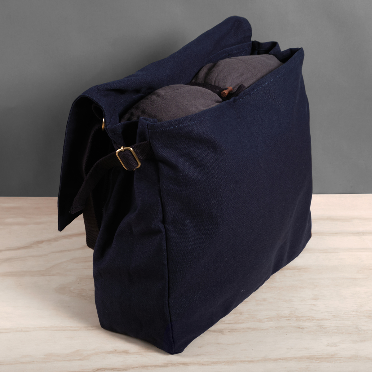Big Shoulder Bag, Rei - dark blue