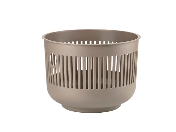 ZONE Denmark - Ume Vasketøjskurv Dia 40 x 29,2 cm Taupe