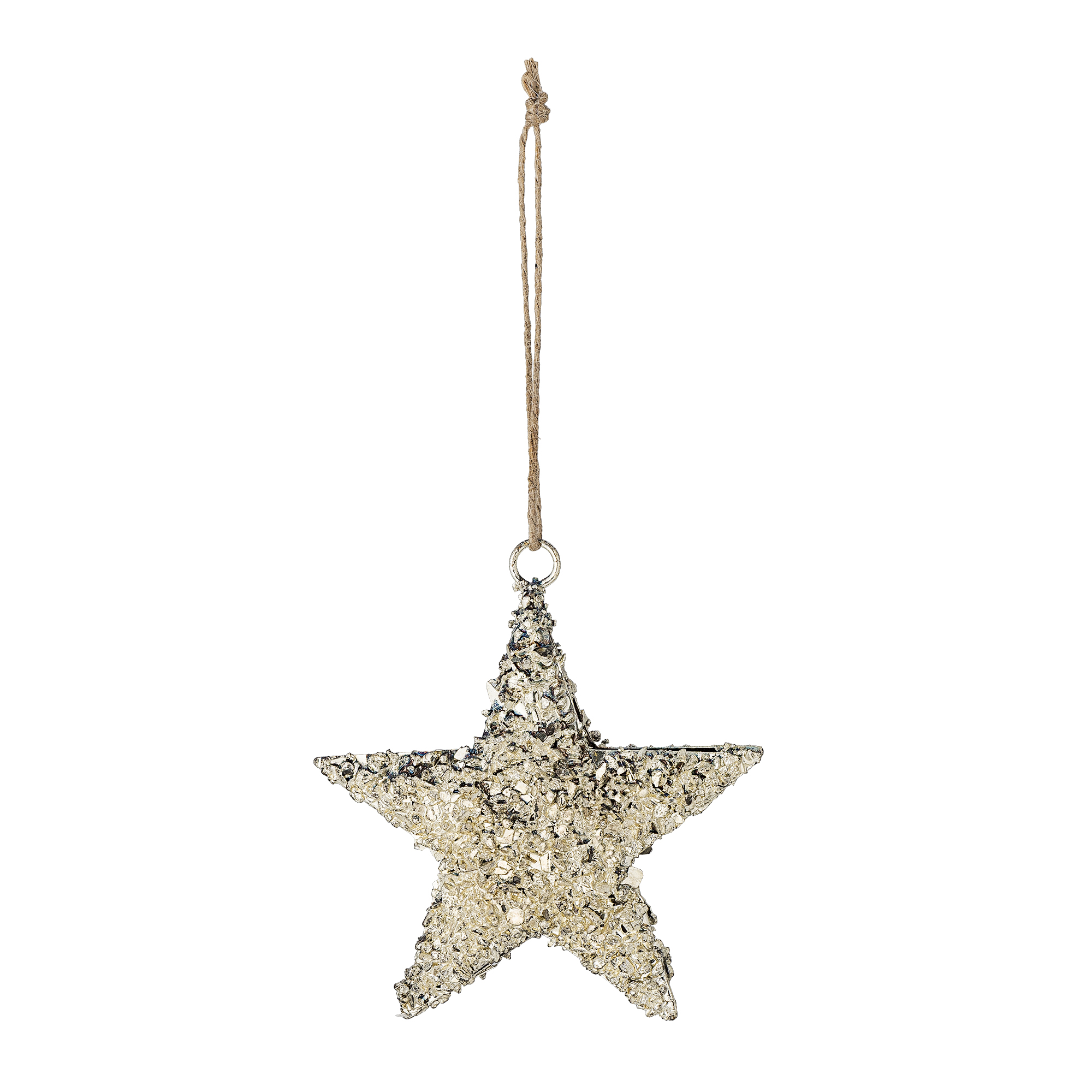 Bloomingville - Sarika Ornament, Guld, Metal, L15xH15 cm