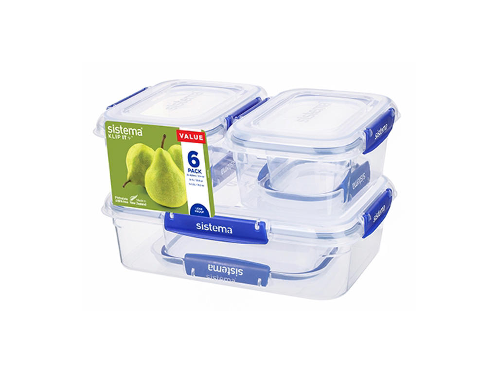 Sistema Essentials Klip It Plus 6Pack