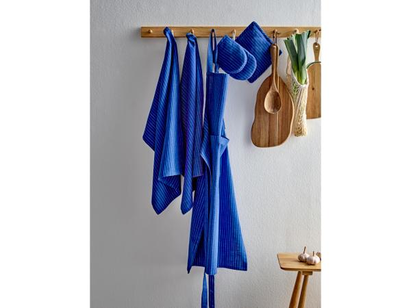 Södahl organic Line Grydelapper 20 x 20 cm 2 stk. Royal Blue