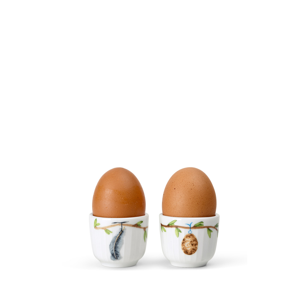 Se Kähler Hammershøj Easter æggebægre, 2 stk. - 2021 hos Rikki Tikki Shop