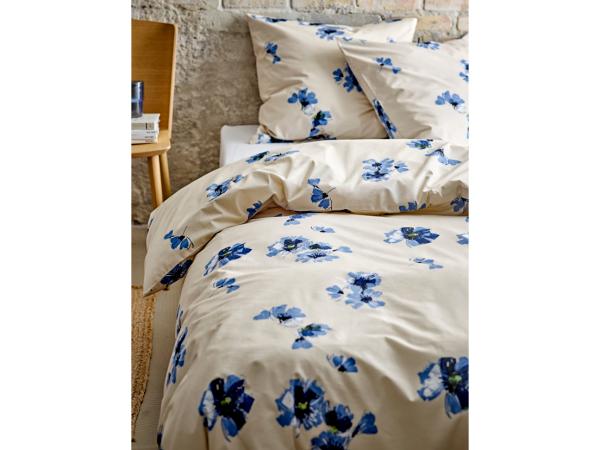 Södahl Flora Sengetøj 140 x 200 cm Blue*