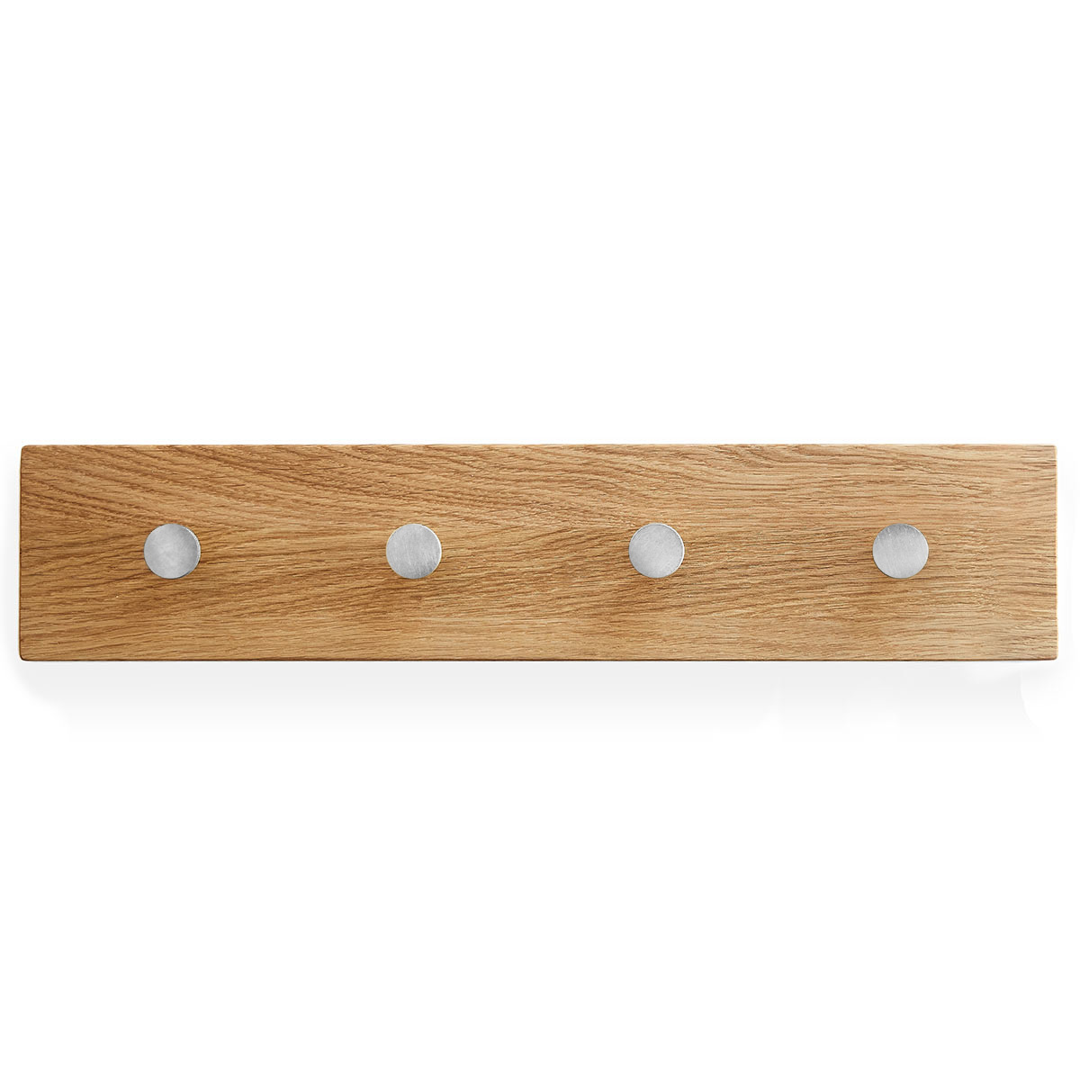 MOUD Home OAK Knagerække Egetræ Med Stål Knager – 50 cm