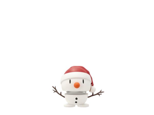 Hoptimist Soft Santa Snowman 8,2 x 6,2 x 6,9 cm S Hvid