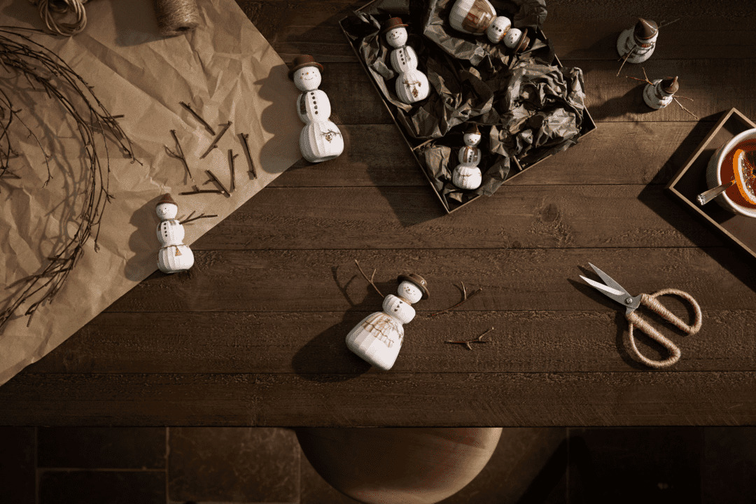 Hammershøi Christmas Snekone hængende H9 hvid m. deko