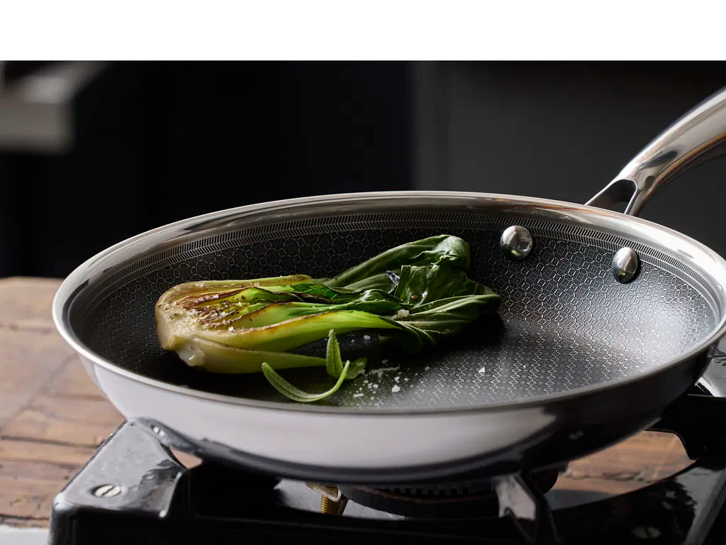 Holm Stegepande Hybrid 3ply 24 cm Rustfrit stål