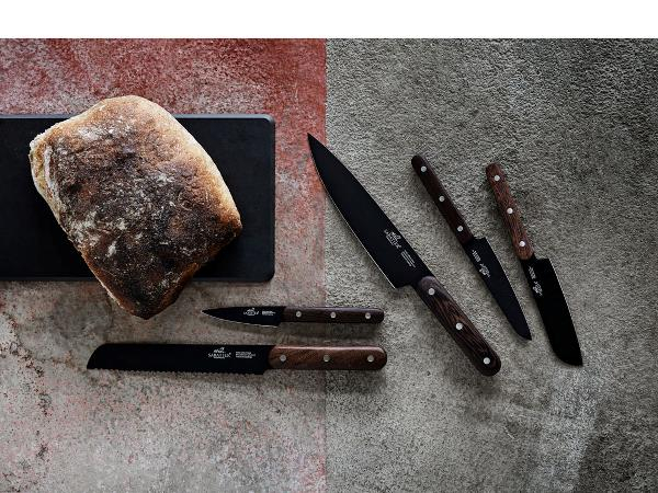 Lion Sabatier International Phenix Knivsæt 5 dele Sort/Træ Lion Sabatier International Phenix Knivsæt 5 dele Sort/Træ