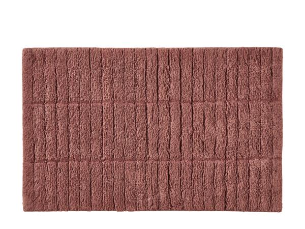 ZONE Denmark - Bademåtte Tiles Peach Red