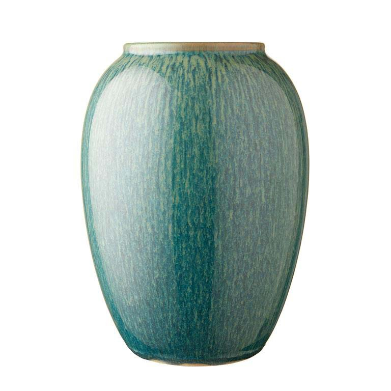 Se Christian Bitz - Vase 20 cm Grøn BItz hos Rikki Tikki Shop