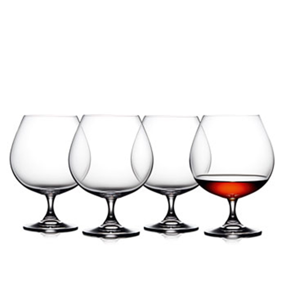 Lyngby Glas - Juvel Cognacglas 69 cl 4 stk billede