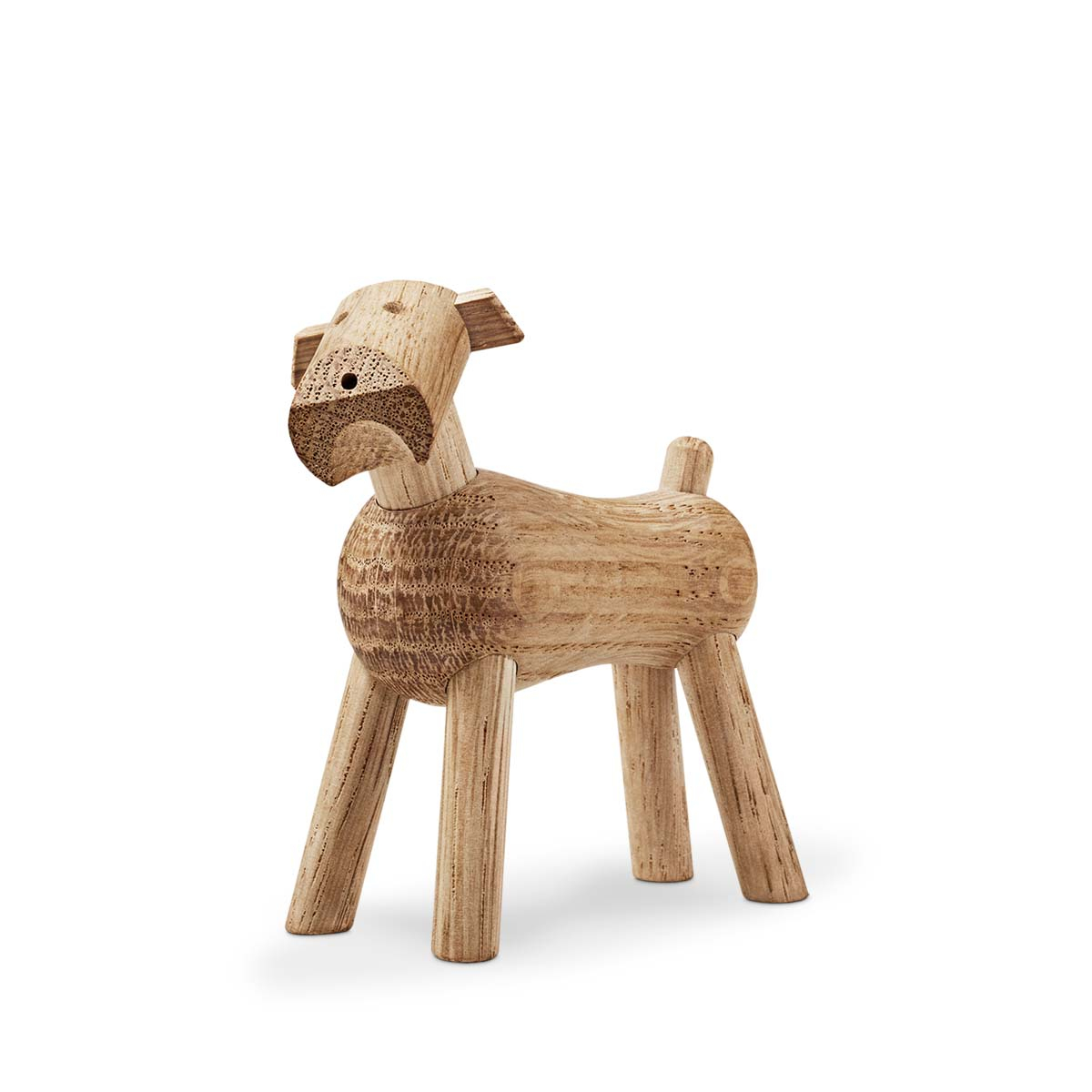 Kay Bojesen Træfigur - Hund Tim - 8 cm - Eg