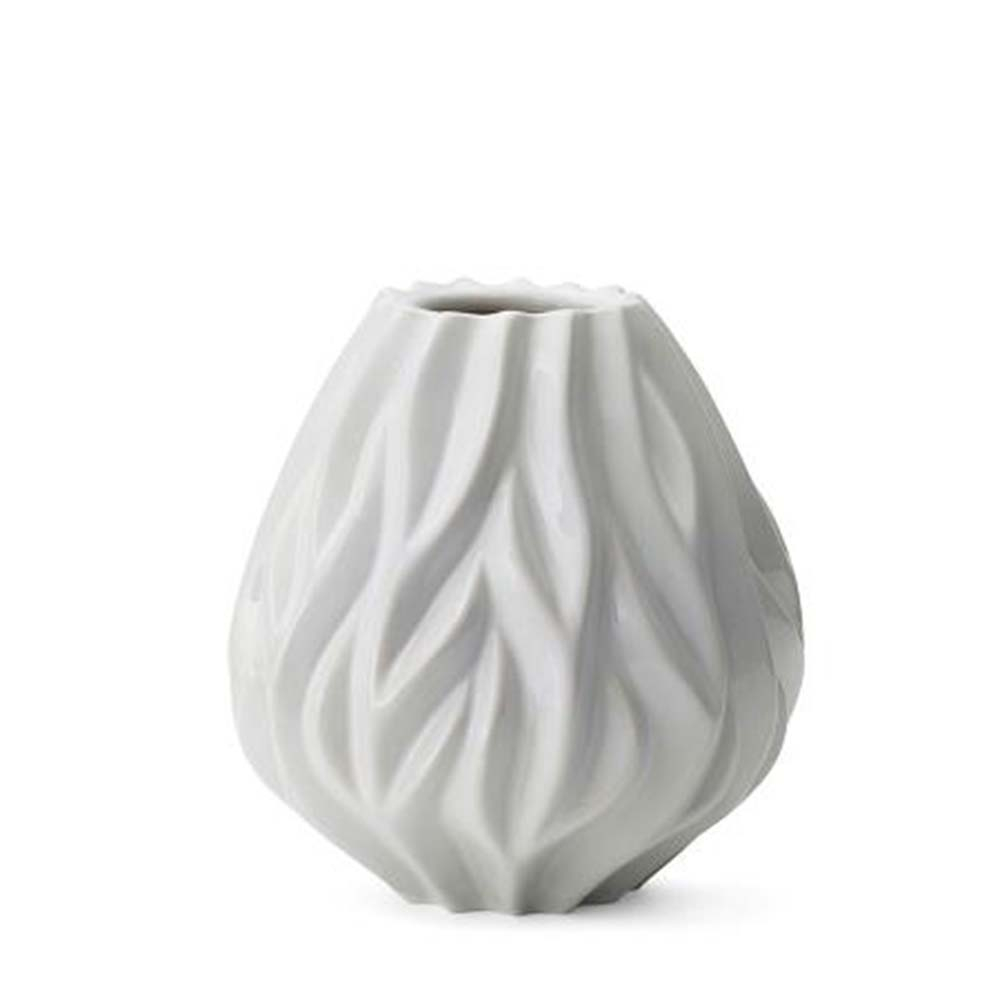 #3 - Morsø -  Flame Vase 19 cm Hvid