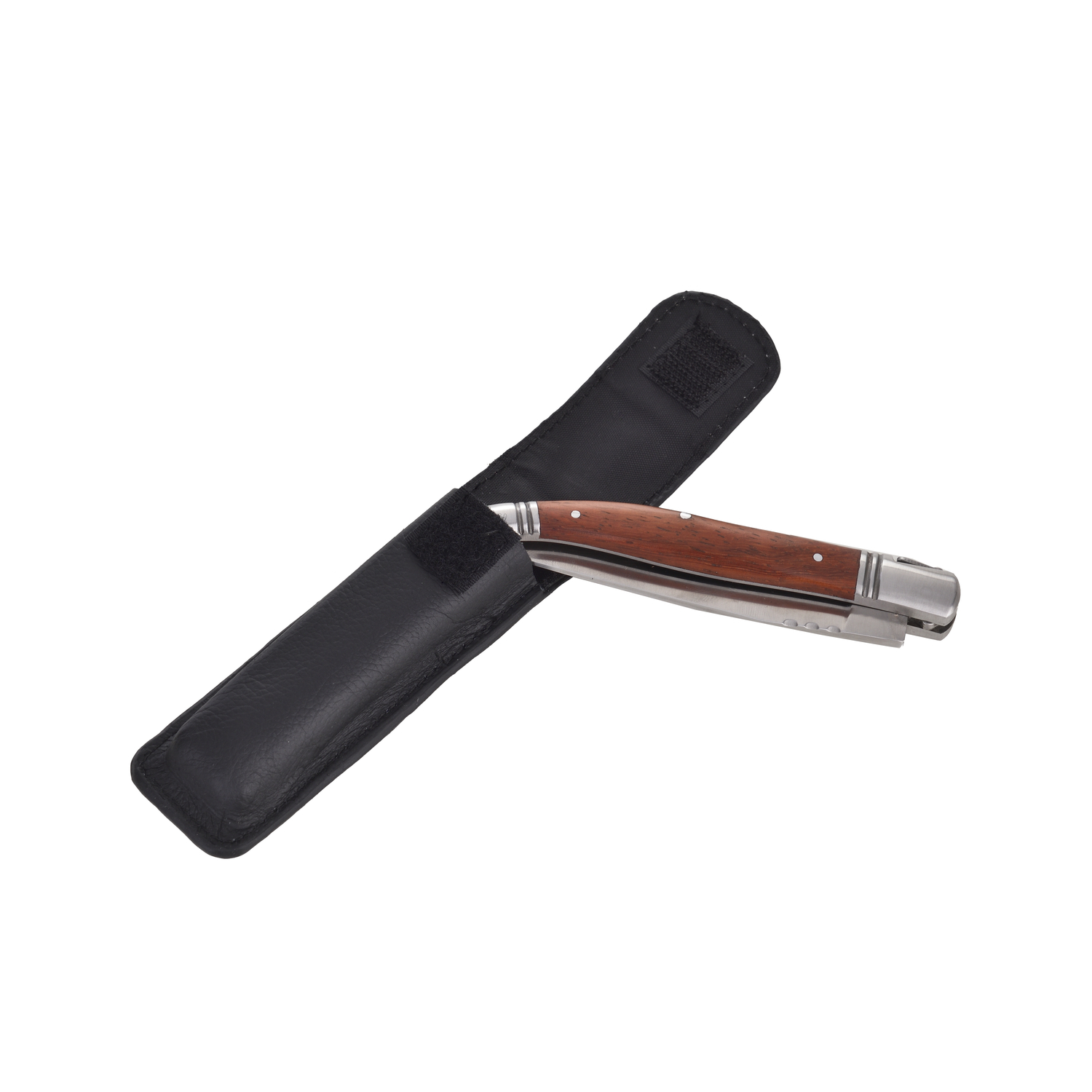 Laguiole - Herit Foldbar Knivpung i Palisander