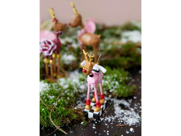Medusa-Copenhagen Rudolf Candy, 14 cm, lyserød Medusa-Copenhagen Rudolf Candy, 14 cm, lyserød