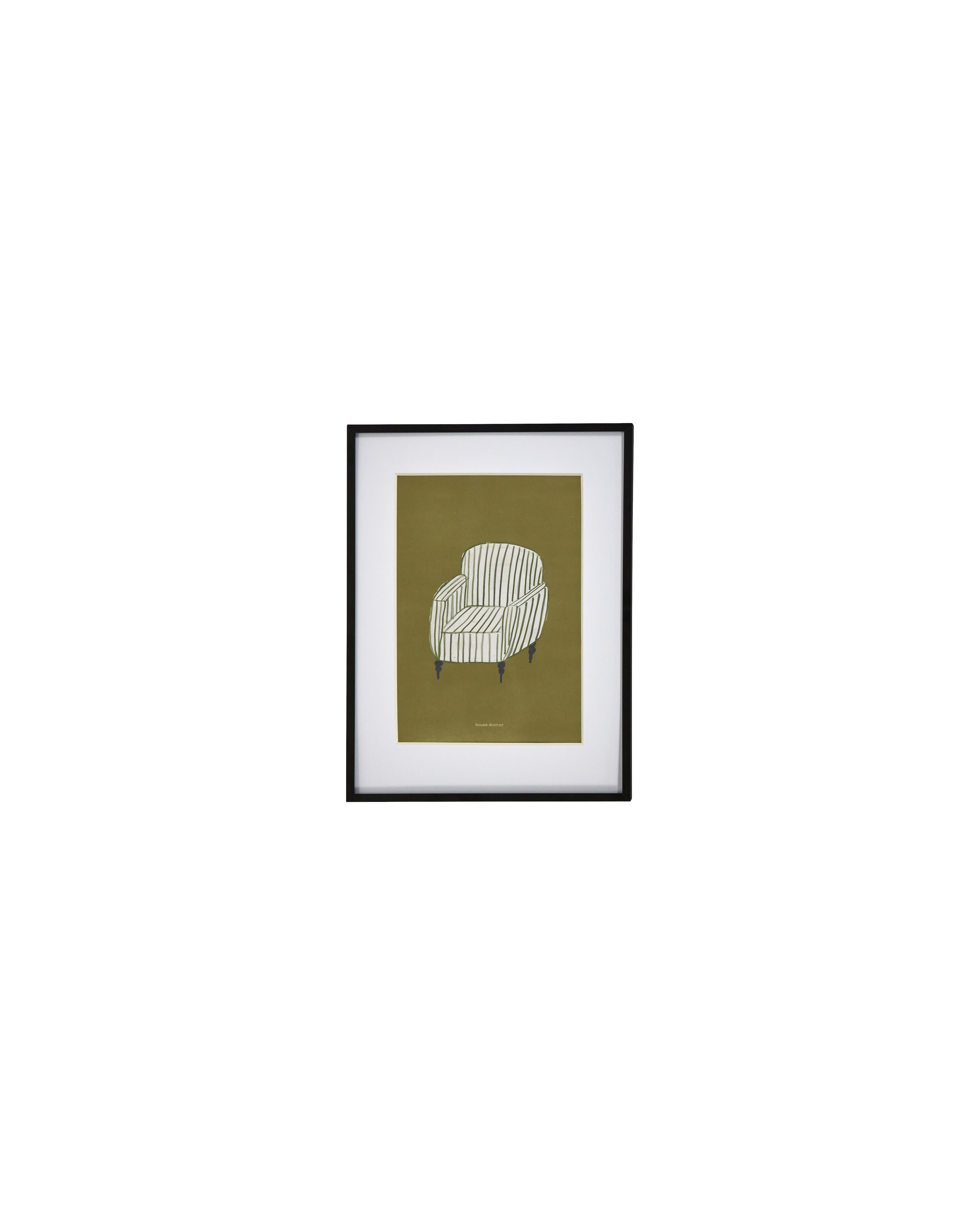 House Doctor - Wall art, Chair, Sennepsgul