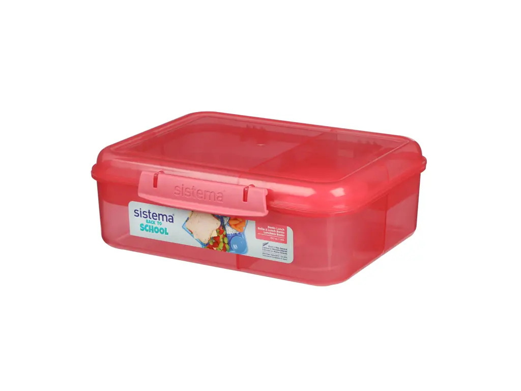 Sistema 1.65l Bento Lunch Pink - Madkasse