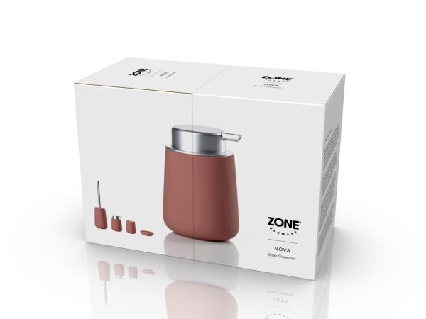 Sæbedispenser Nova Peach Red
