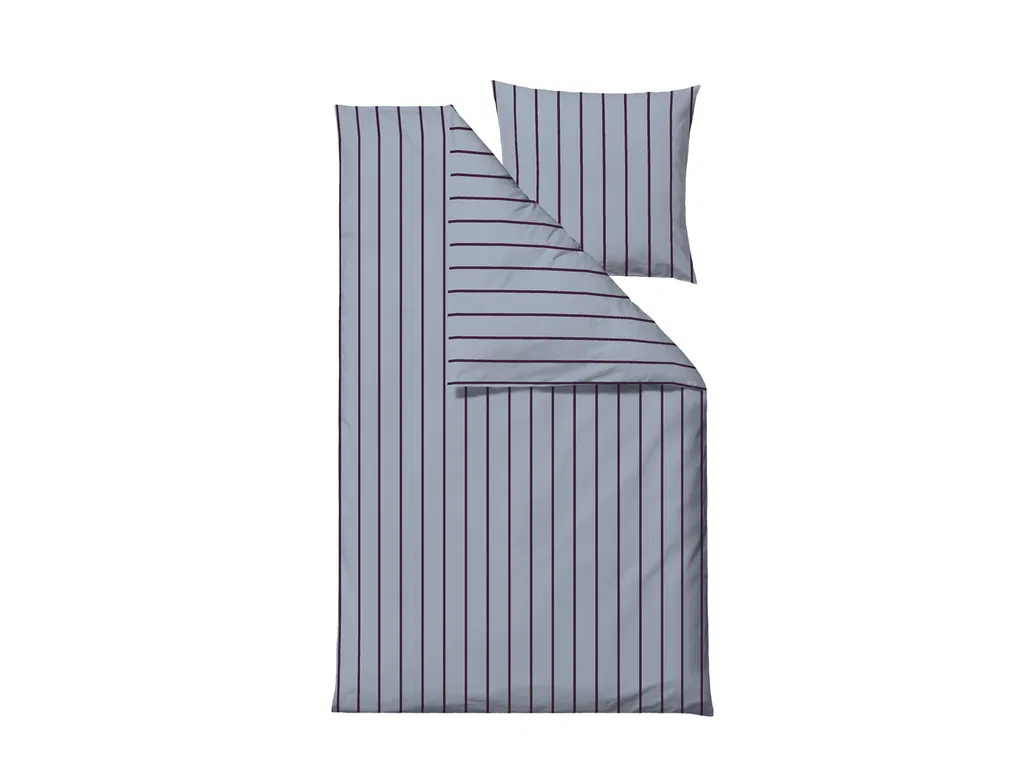 Södahl - Sengetøj 140x220 Echo Sky Blue