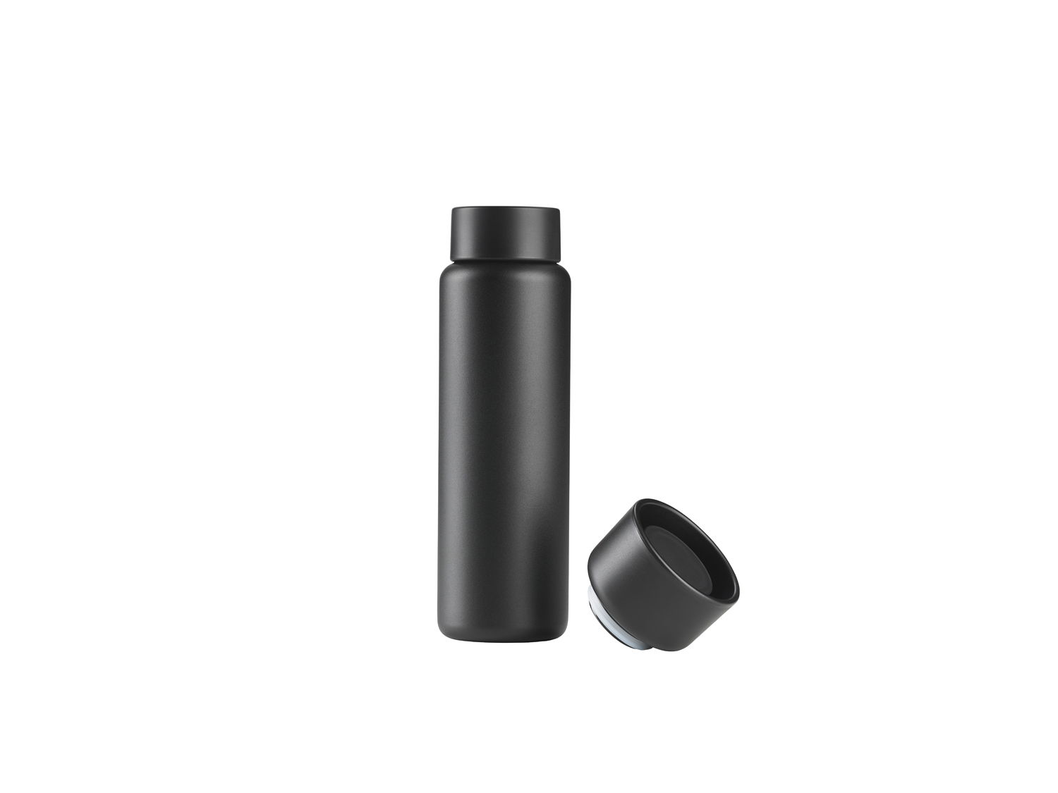 ZONE Denmark - Zone Singles Termokop med to låg 650 ml Sort