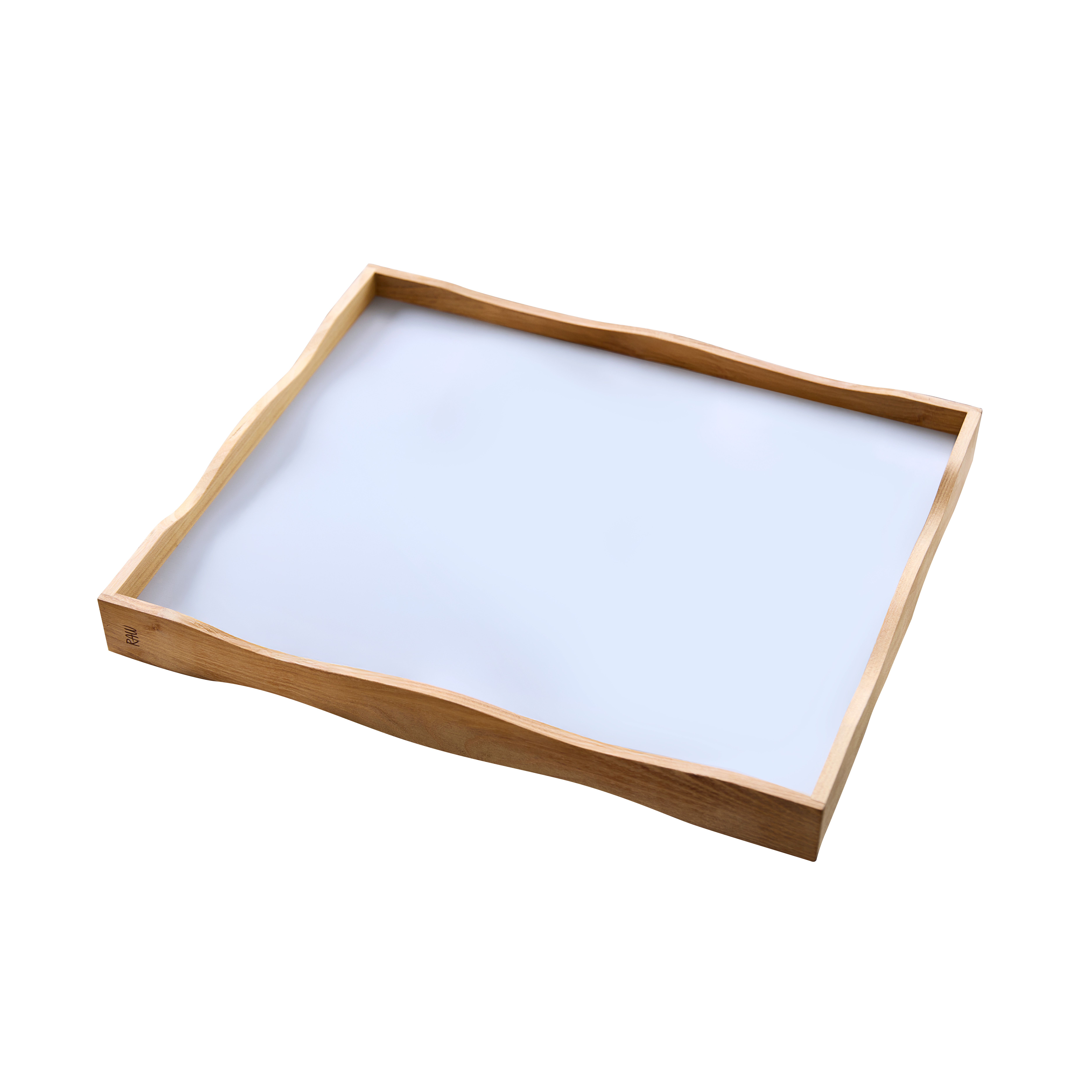 Aida - RAW Teak - bakke vendbar 45x38x4,5 cm. tykkelse 0,9 cm