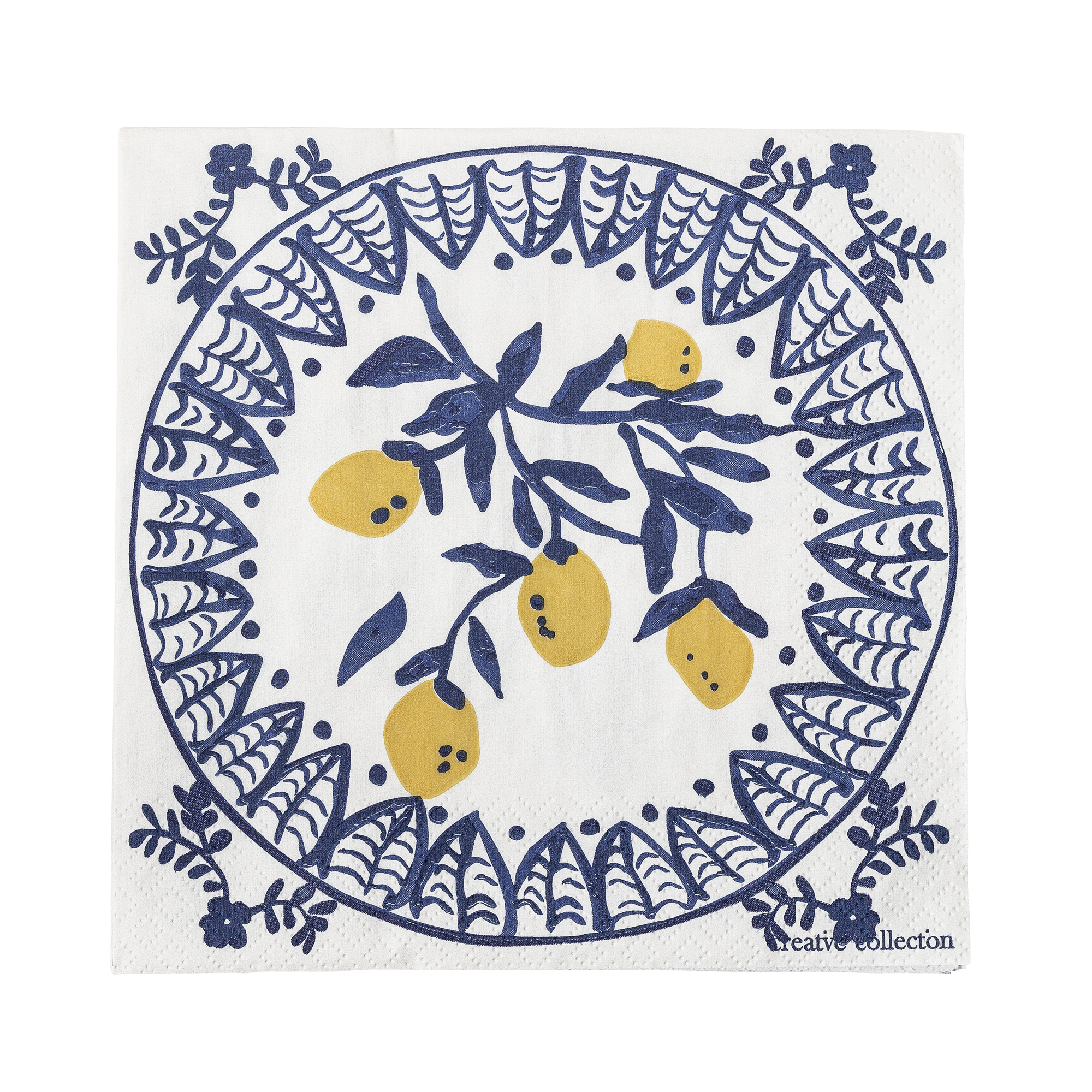 Bloomingville - Maxima Serviet, Blå, FSC® Mix, Papir, L33xW33 cm, Pack of 20