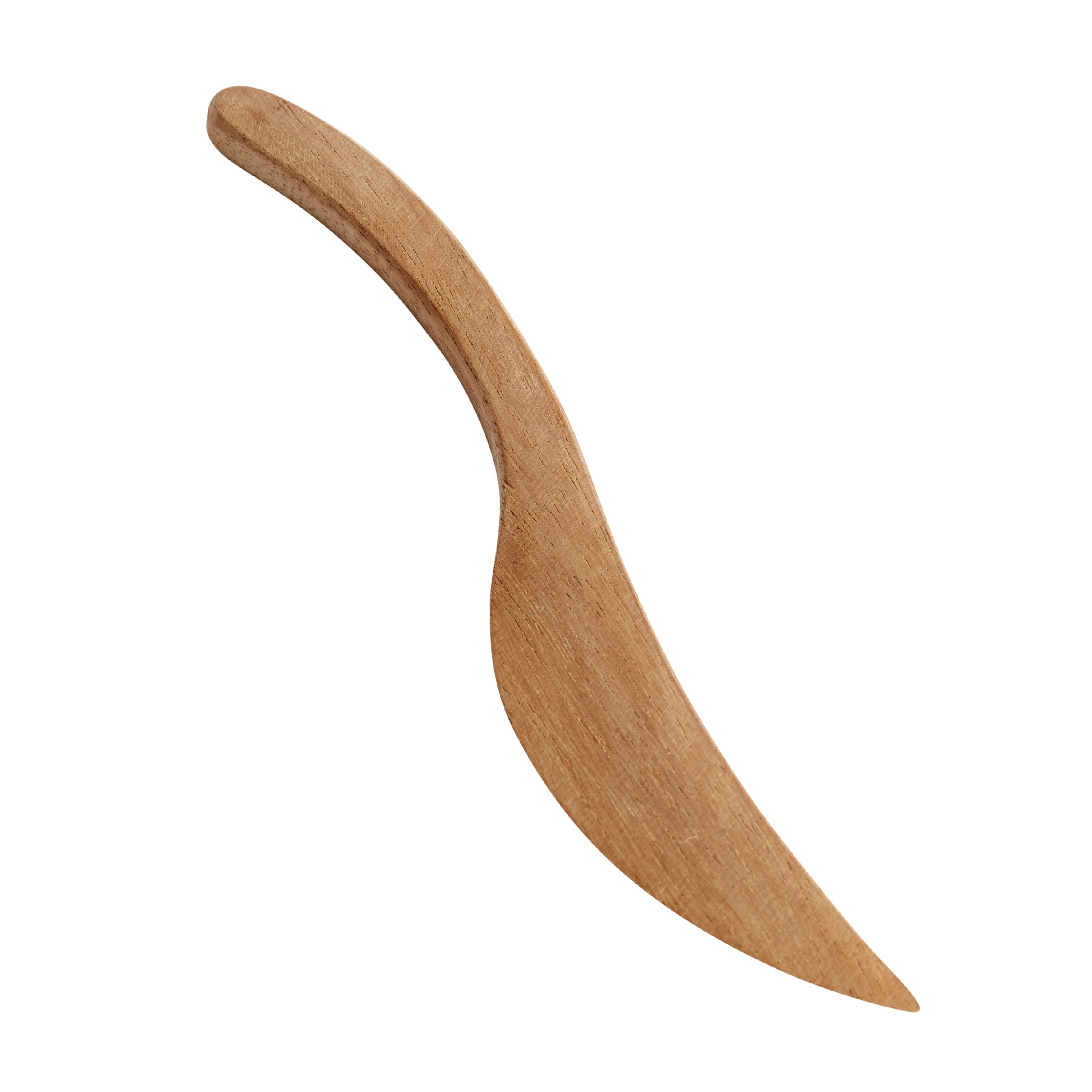 Muubs - Smørkniv - Natur Teak billede